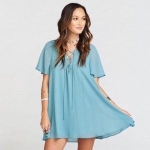Show Me Your Mumu Kylie Lace Up Dress